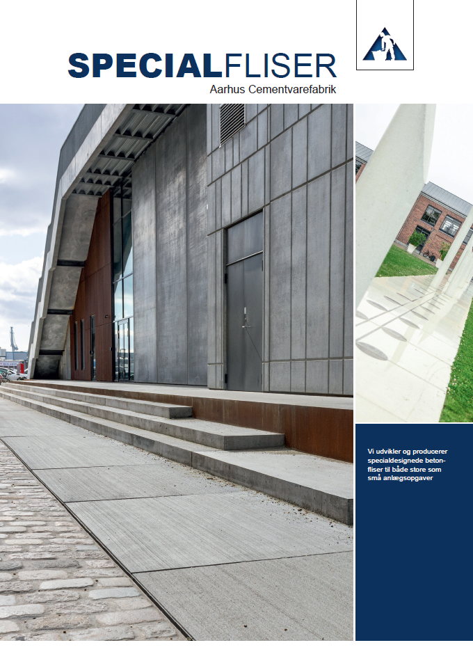 Brochure Specialfliser Aarhus Cementvarefabrik